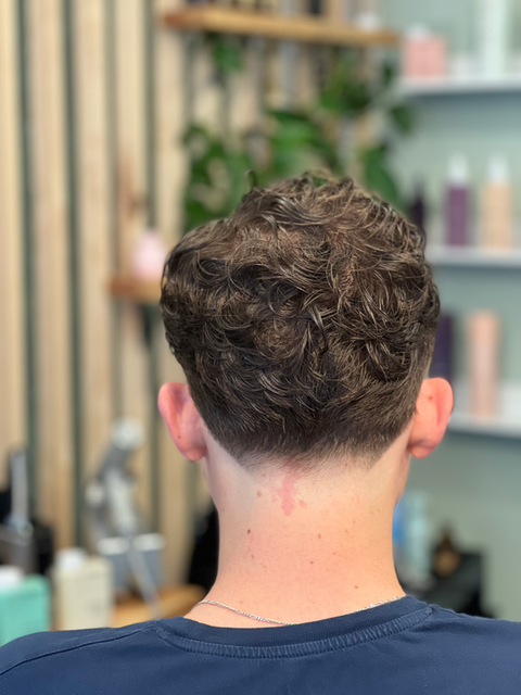 Low taper fade haircut, on the best barbershop in Copenhagen.